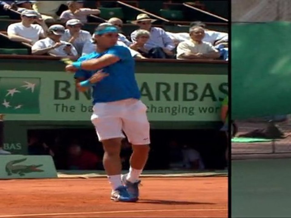 Imitation Rafael Nadal