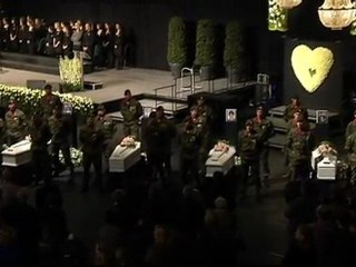Belgique: hommage aux victimes de l'accident de car
