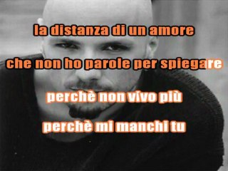 Alex Baroni - La distanza di un amore karaoke