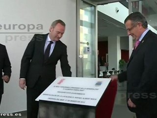 Alberto Fabra inaugura el ayuntamiento de Oropesa