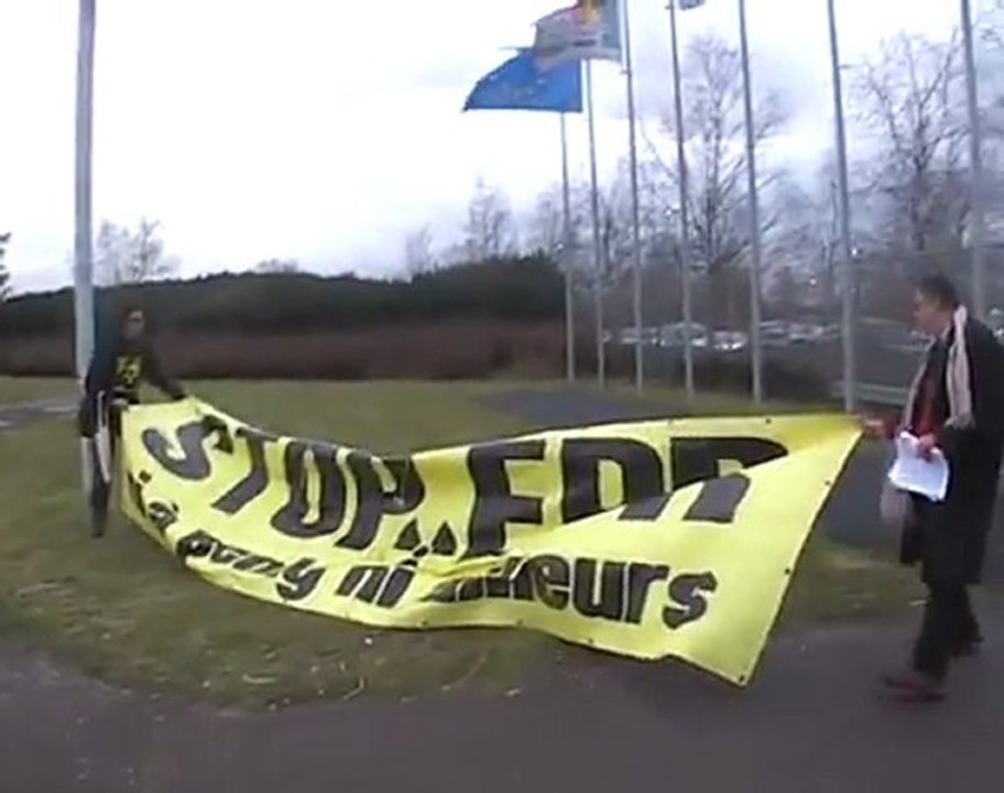 Greenpeace et Stop Epr au Zénith de Rouen