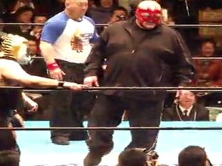 20120316 大仁田、初代タイガーに電流爆破マッチを直訴