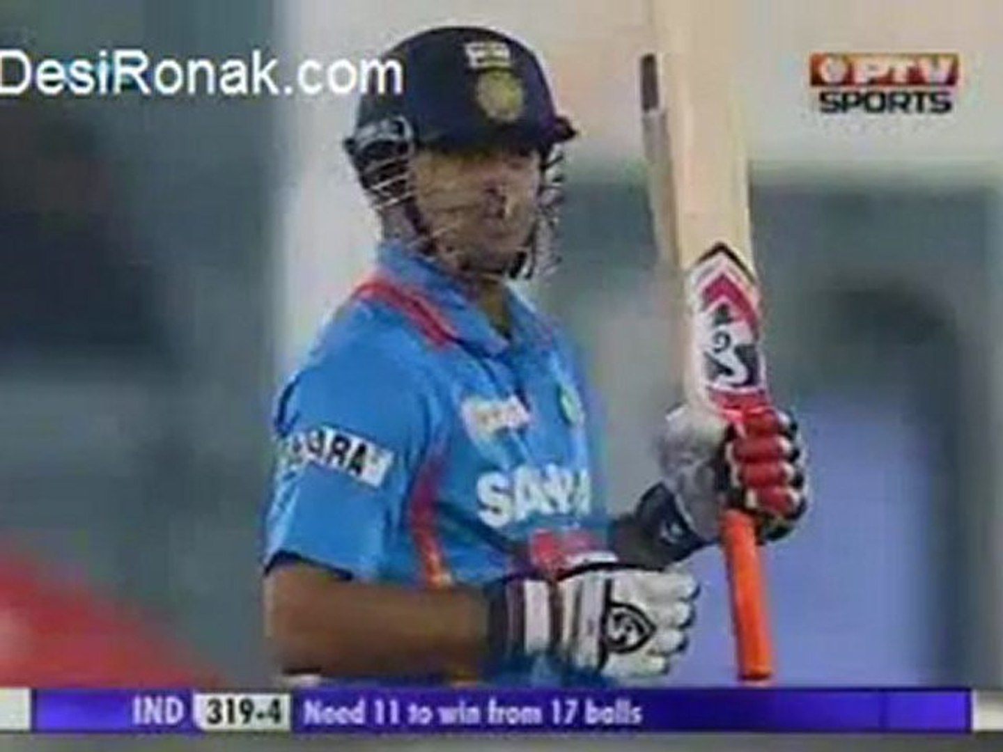 Asia Cup - Pak vs India - 18th March 2012 - Last 75 Balls For India - Part 4