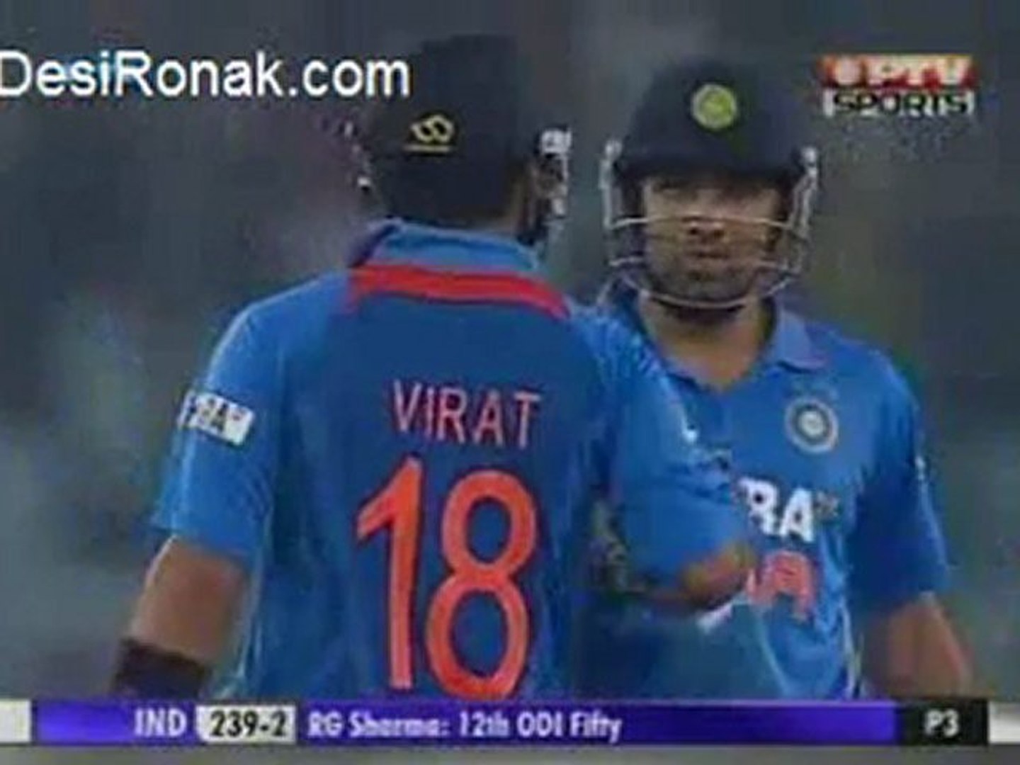 Asia Cup - Pak vs India - 18th March 2012 - Last 75 Balls For India - Part 1