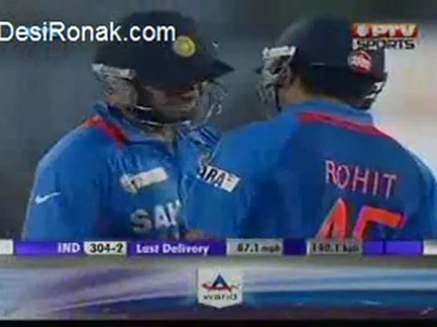 Asia Cup - Pak vs India - 18th March 2012 - Last 75 Balls For India - Part 3