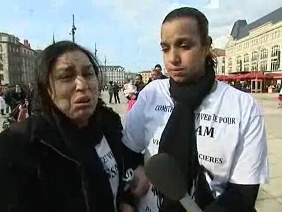 Manifestation pour Wissam à Clermont