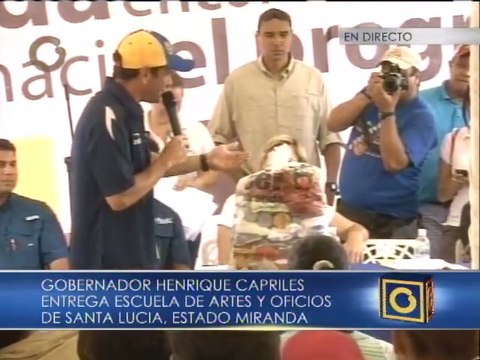 Capriles: Para que una persona tenga mejor vida, no debe depender del Estado