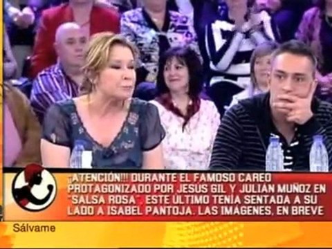 Sálvame - Mila Ximénez contra Raquel Bollo y Chelo García Cortés