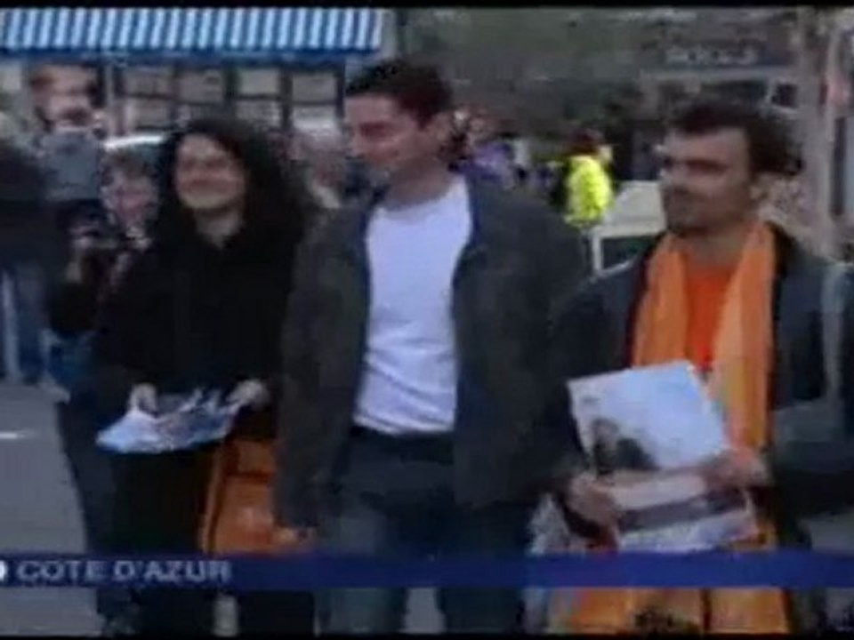 MoDem06 en campagne pour François Bayrou à Cannes par France 3 Côte d'Azur