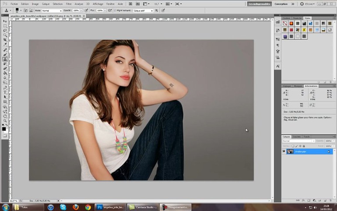 Creatiim - Image en noir et blanc avec un effet de contraste