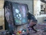 Malcolm Roxs ft Sven Vath in Germany. painting the cure