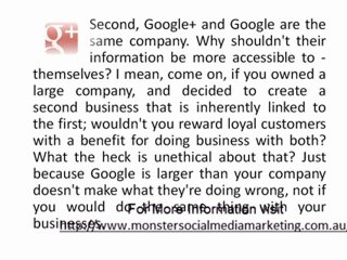 Google Plus Is Google Friendly - Huh, Who Woulda Thought