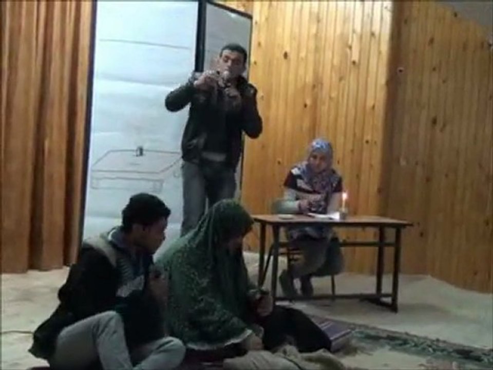 مسرحية الحمد لله الكهربا قطعت