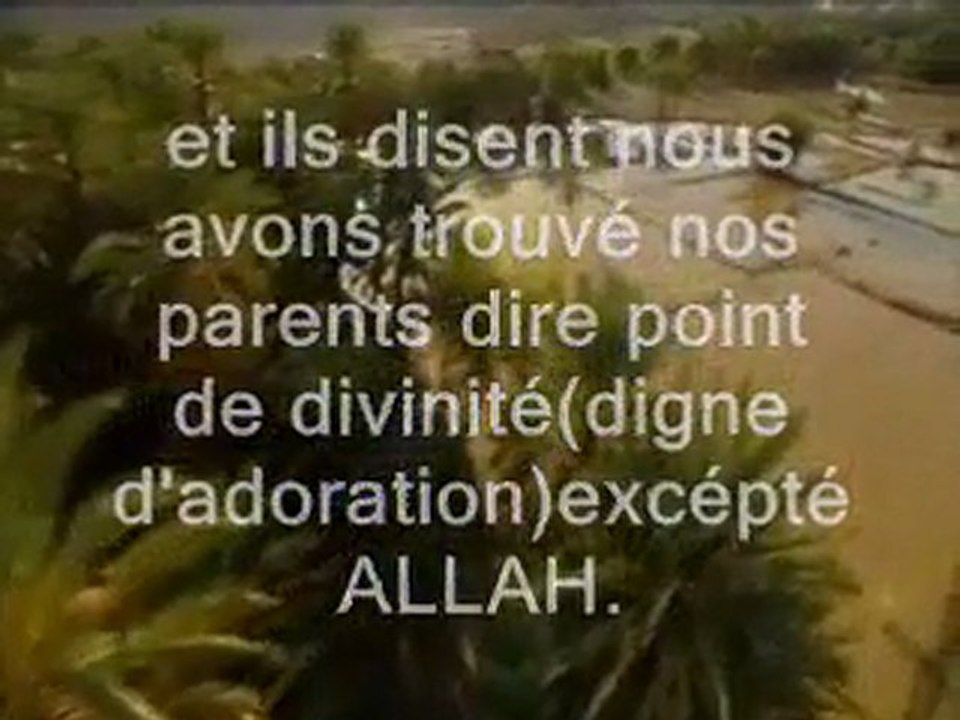 Prononcer la Shahadah sans accomplir d'actes ? Shaykh Mouhammed el-Wusâbi