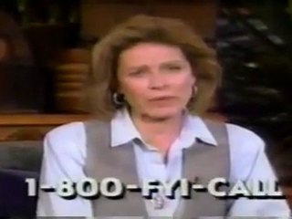 NBC "The More You Know" PSA with Patty Duke - (1993)