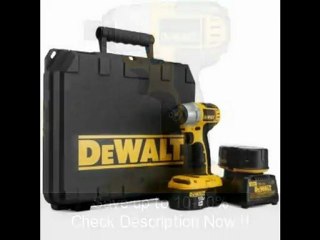 The DEWALT DC825KA 1/4-Inch 18-Volt