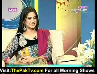 Noor Morning Show By PTV Home - 19th March 2012 -Prt 6