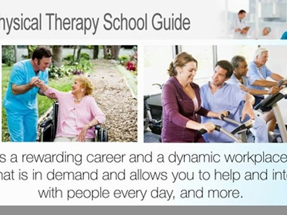 Propitious Job With Accredited PT Schools