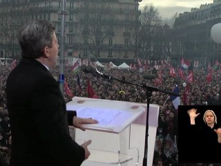 J.-L. Mélenchon - Discours de la Bastille 18 mars 2012