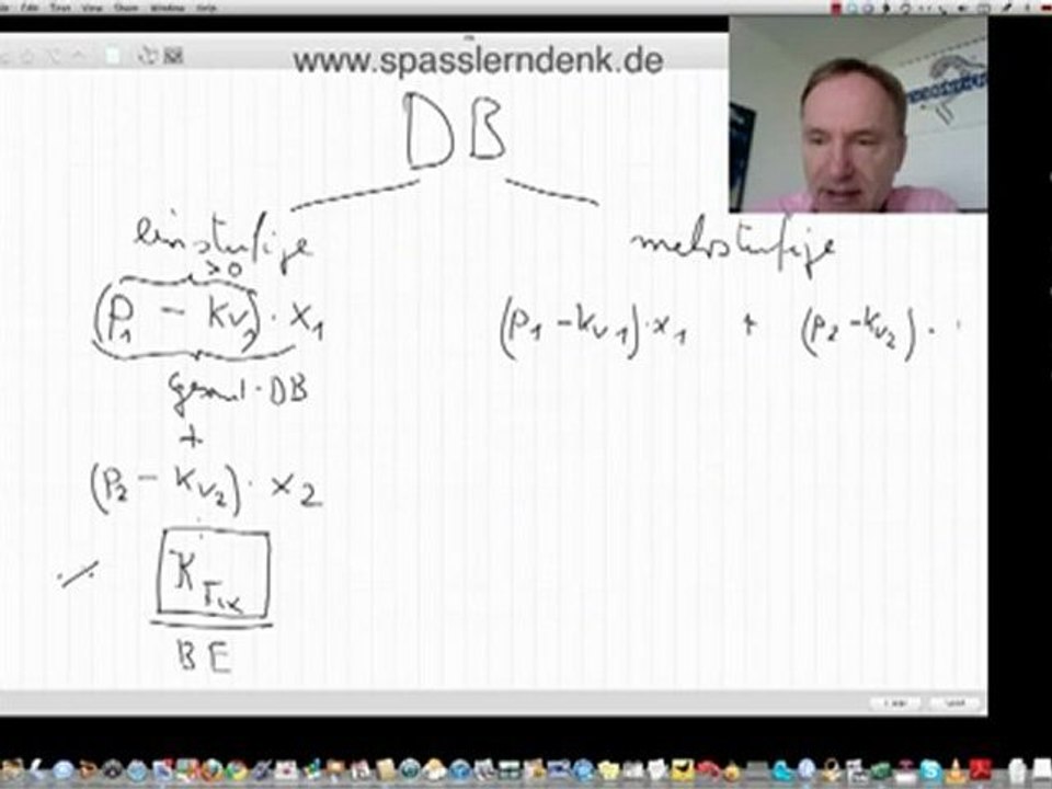Deckungsbeitragsrechnung