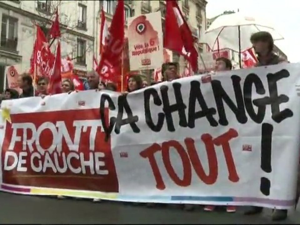 Bastille 18 mars 2012 - reportage AFP