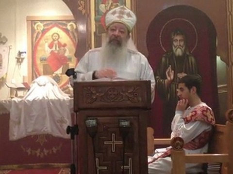 Sermon d'Abouna Moussa Wahib sur le décès du Pape Shenouda III