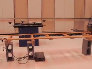 Robot Quadrotors Perform James Bond Theme