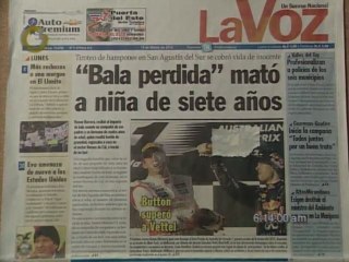 Titulares de Primera Página este 19 de Marzo