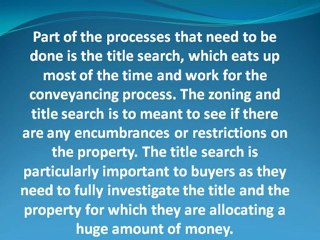 What You Need to Know About Conveyancing