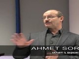 Konya Ak Parti İl Başkanı Ahmet Sorgun : Ayinesi iştir kişinin lafa bakılmaz...