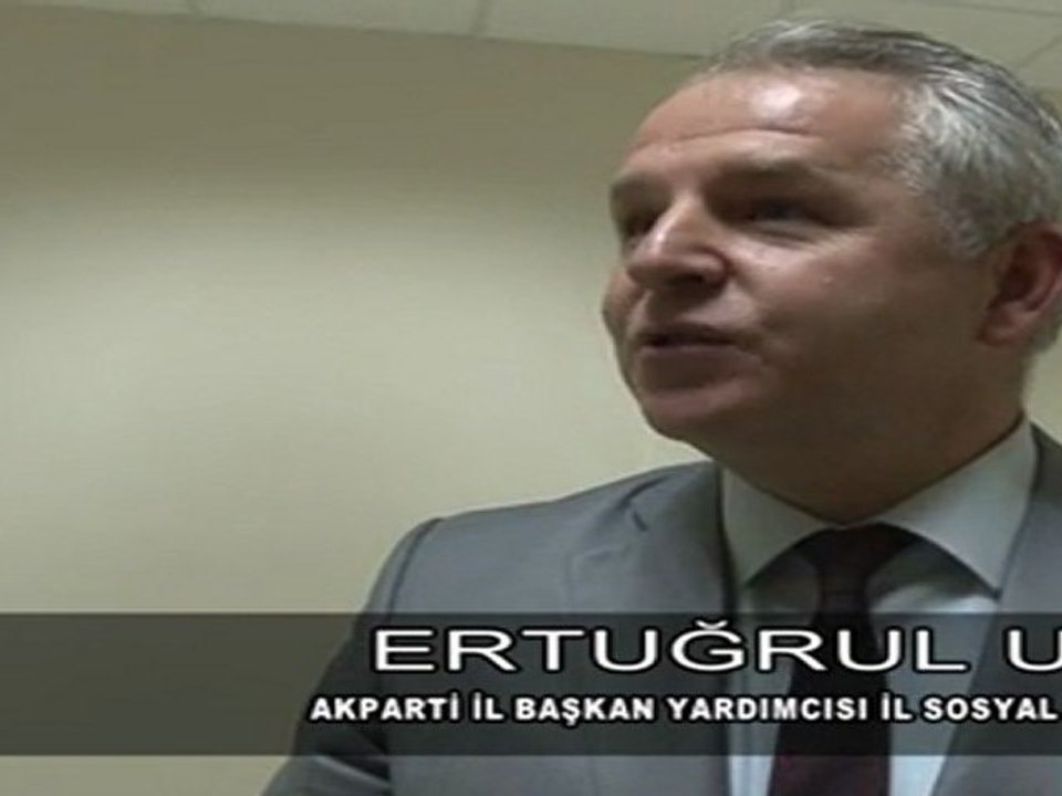 Ak Parti İl Başkan Yrd. Ertuğrul Uslu Recep Konuk Sanayi Kenti Oluşturmuş