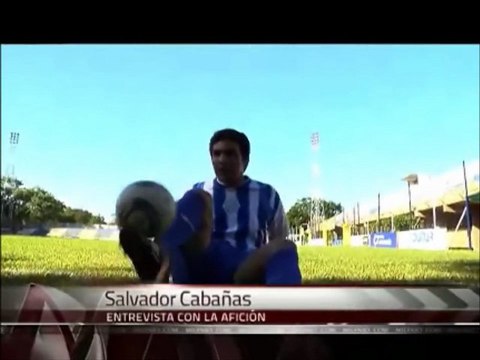 Salvador Cabanas a repris l'entraînement