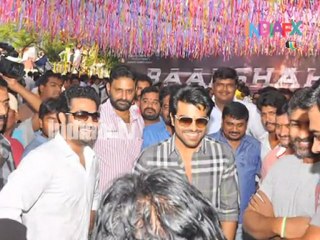 Charan and Jr NTR Attend 'Badshah' Movie Launch