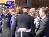 Duchess of Cambridge arrives for first public speech