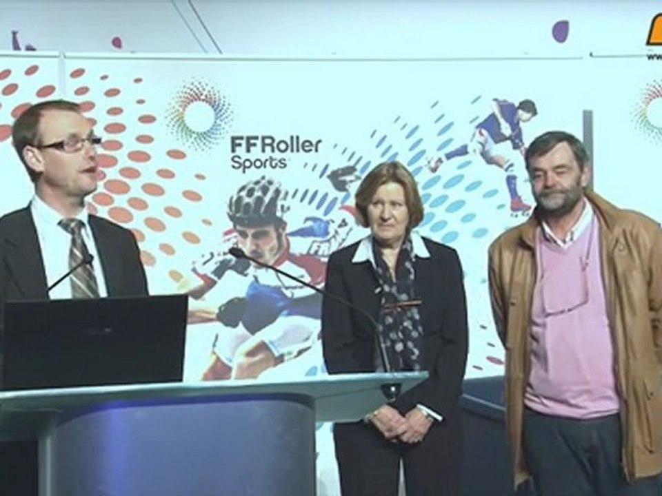 Remise des récompenses patinage artistique - AG FFRS 2012