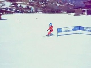 Ski à Combloux 2012