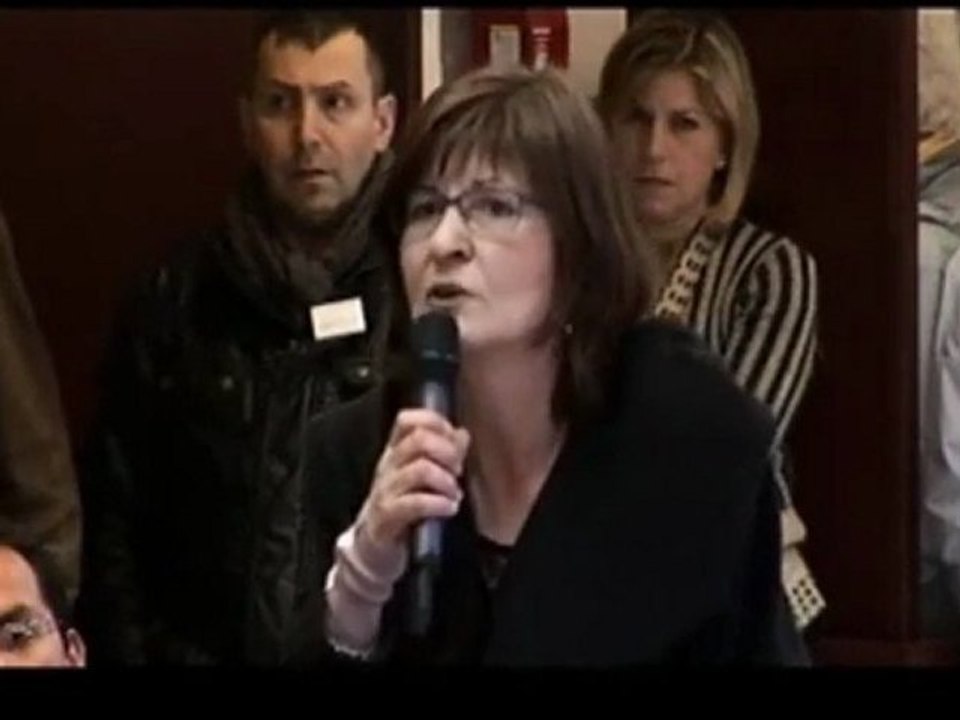 TMB - Méthanisation, Mme VALLS Maire de Romainville, Réunion Nationale 14 mars 2012