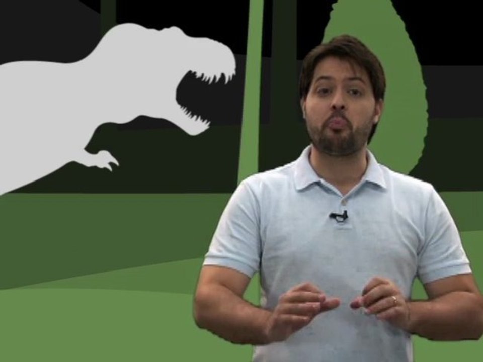 A poderosa mordida do T-rex
