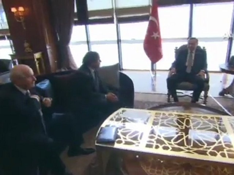 Erdoğan, Platini ile görüştü