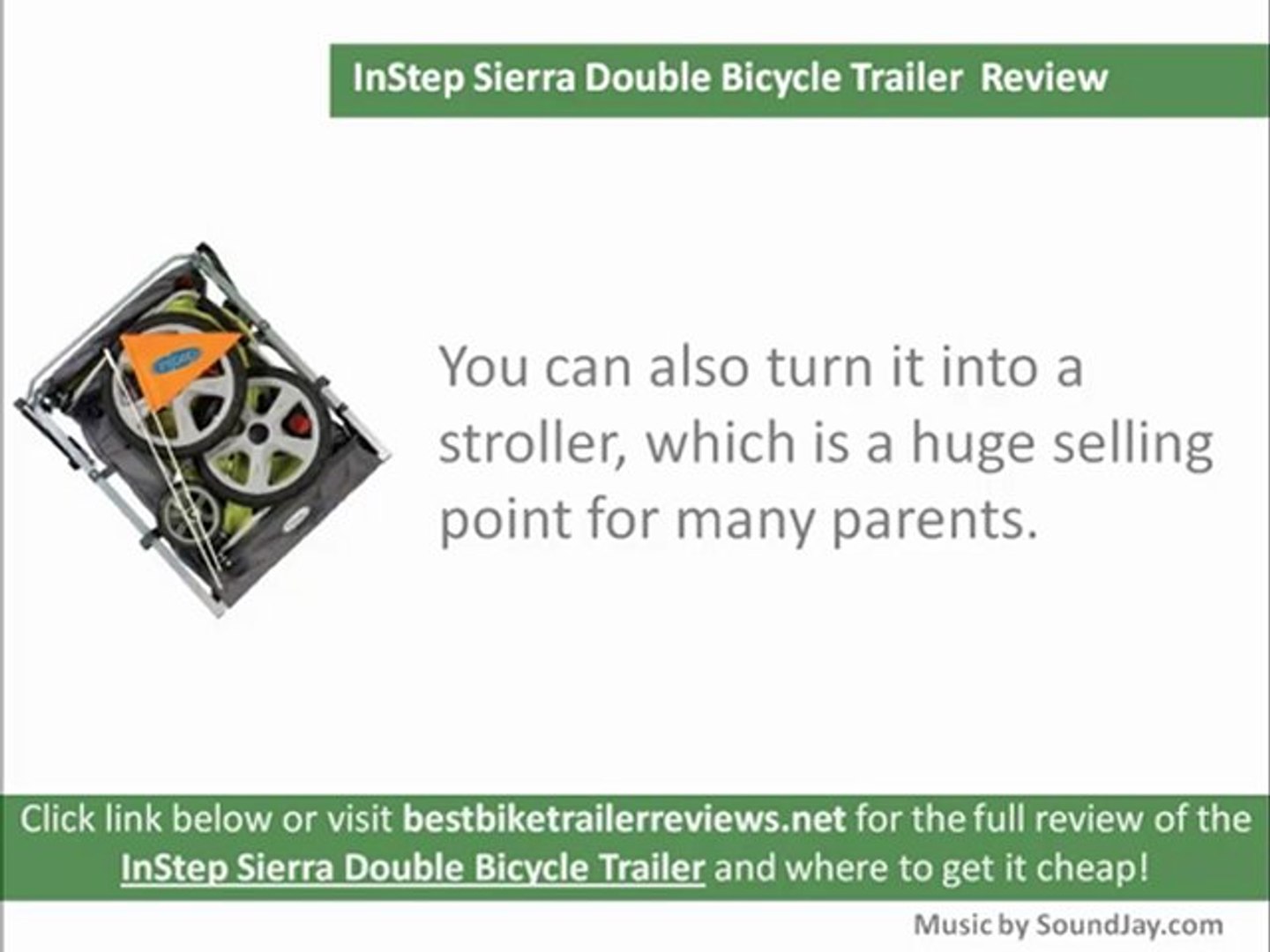 instep sierra bike trailer