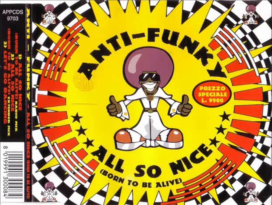 ANTI-FUNKY - All so nice (born to be alive) (extended mix)