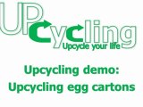 How to upcycle egg cartons