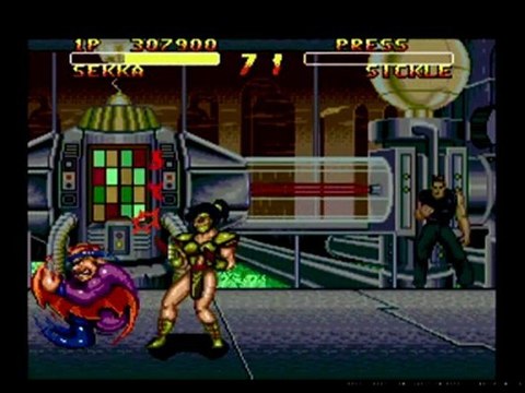 Classic Game Room - DOUBLE DRAGON V: THE SHADOW FALLS review for Genesis