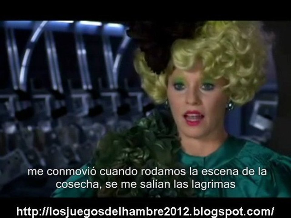 The Hunger Games cast interview Elizabeth Banks subtitulos espño