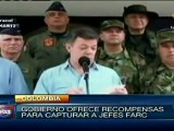 Bogotá ofrece recompensa para capturar a jefes de FARC