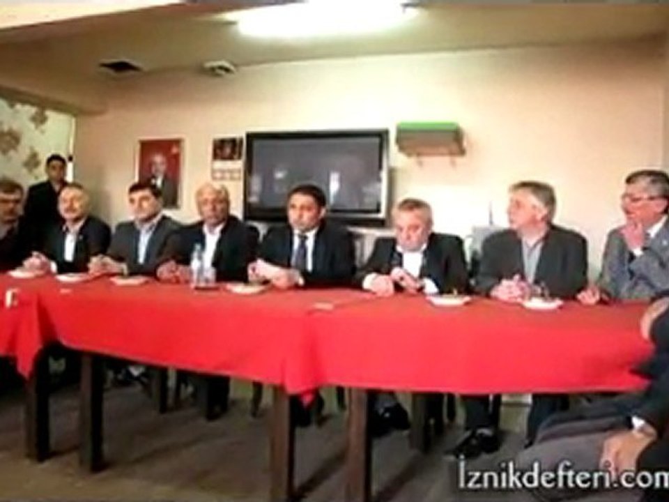 Taylan Devrim Ercan'ın İznik CHP’de İlçe Başkanlığına Aday