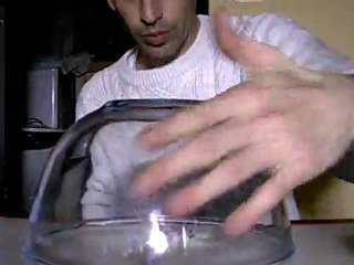 télékinésie lévitation alluminium sous bol