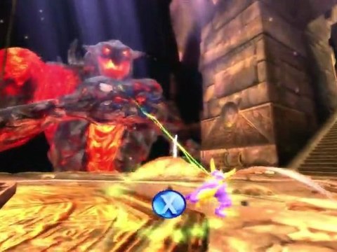 CGRundertow THE LEGEND OF SPYRO: DAWN OF THE DRAGON for Xbox 360 Video Game Review