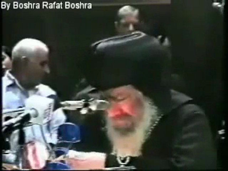 Les larmes du Pape Shenouda III