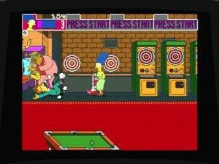 CGRundertow THE SIMPSONS ARCADE GAME for Xbox 360 Video Game Review
